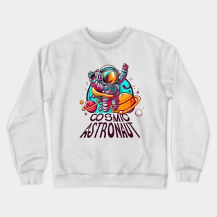 Cosmic Sound Astronaut Crewneck Sweatshirt